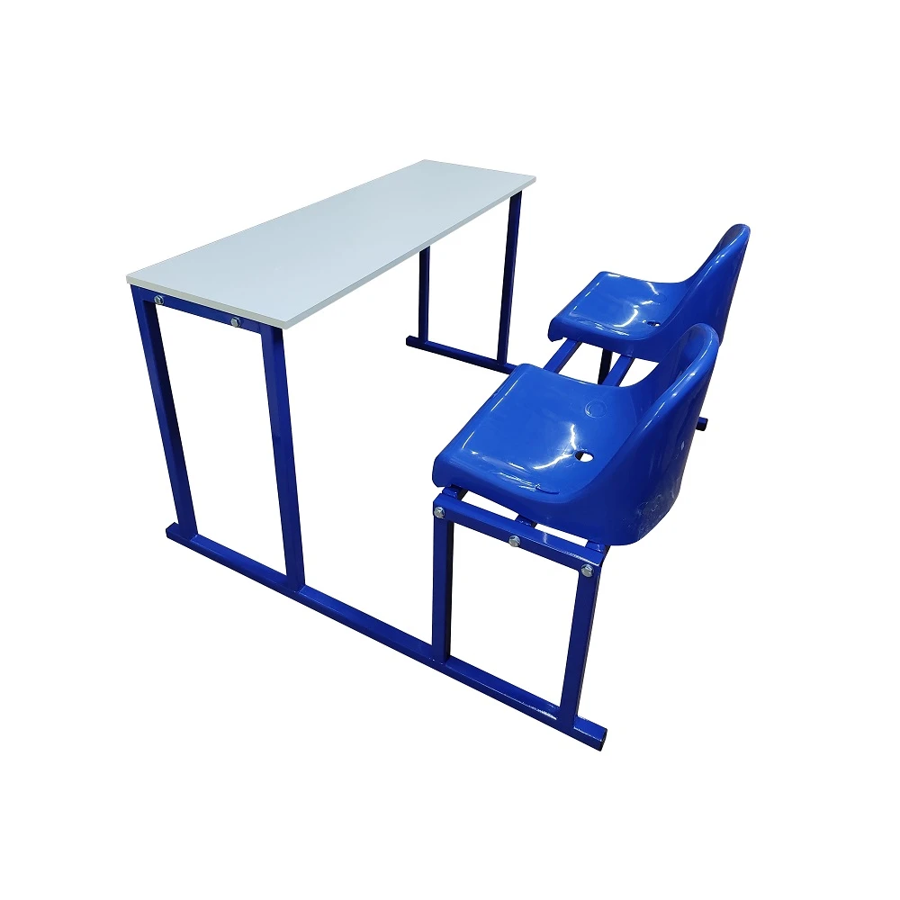 Стол судейский с пластиковыми сиденьями