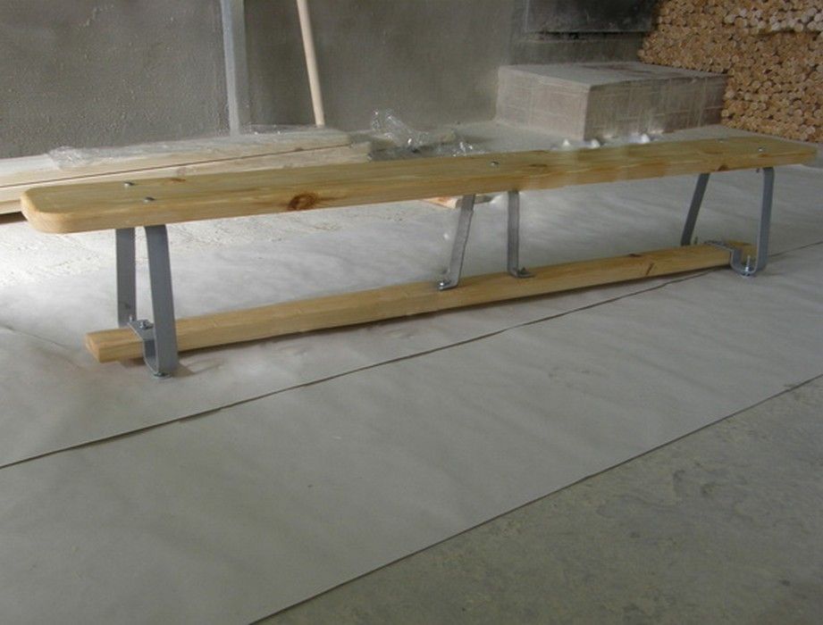 Скамья гимнастическая на регулируемых металлических ножках 3 м  Pioner A12458