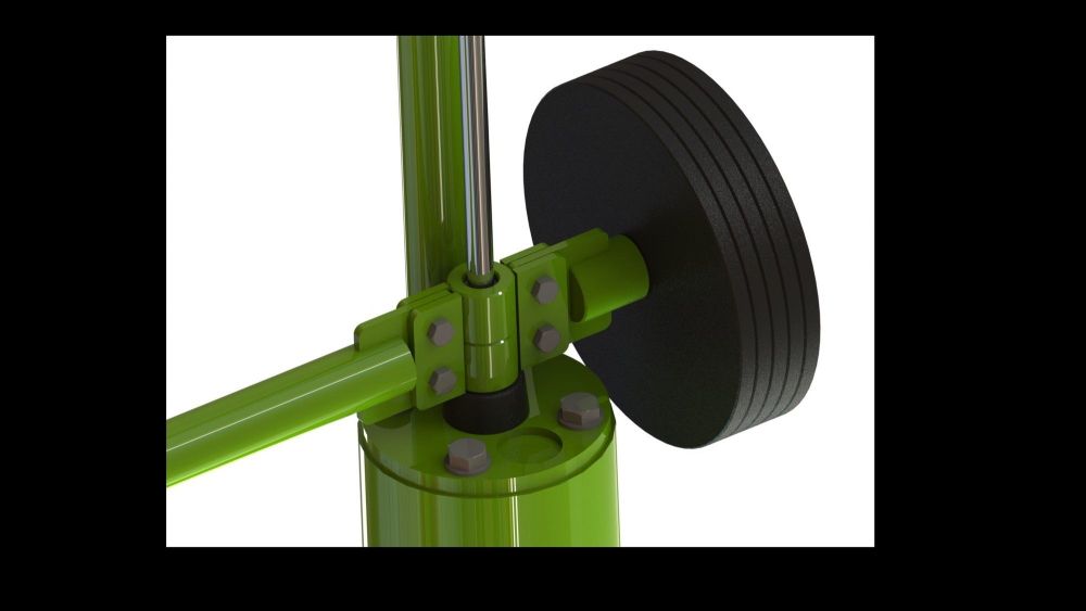 Уличный тренажер взрослый Штанга для одного  Pioner A17369