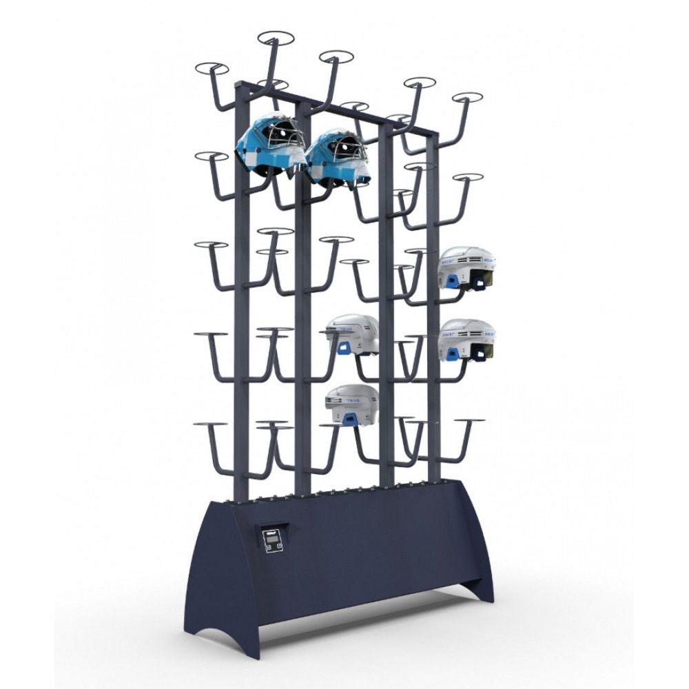 Сушильный стеллаж СЛ1-Стандарт для шлемов, двухсторонний 202х125х48см  SLHD-40