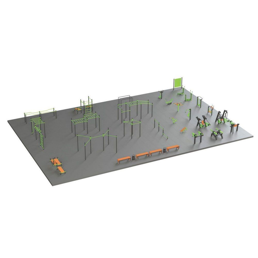 Спортивная площадка 600 кв.м  Pioner A17441