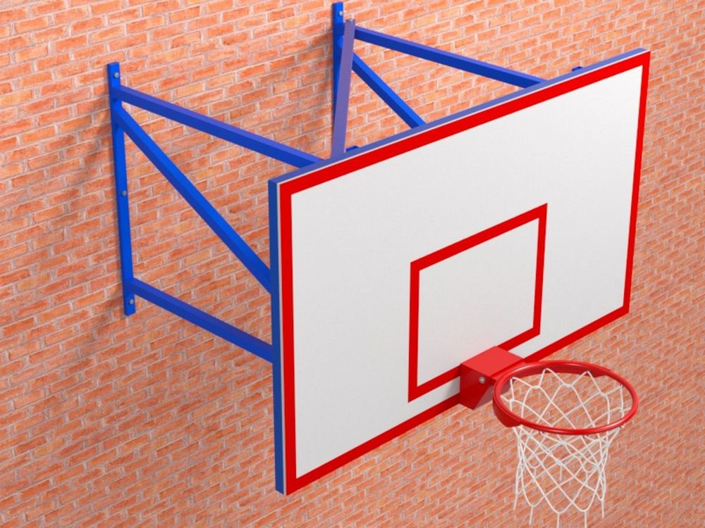 Ферма с выносом 1,2 м с игровым щитом и массовым кольцом  Pioner A13299