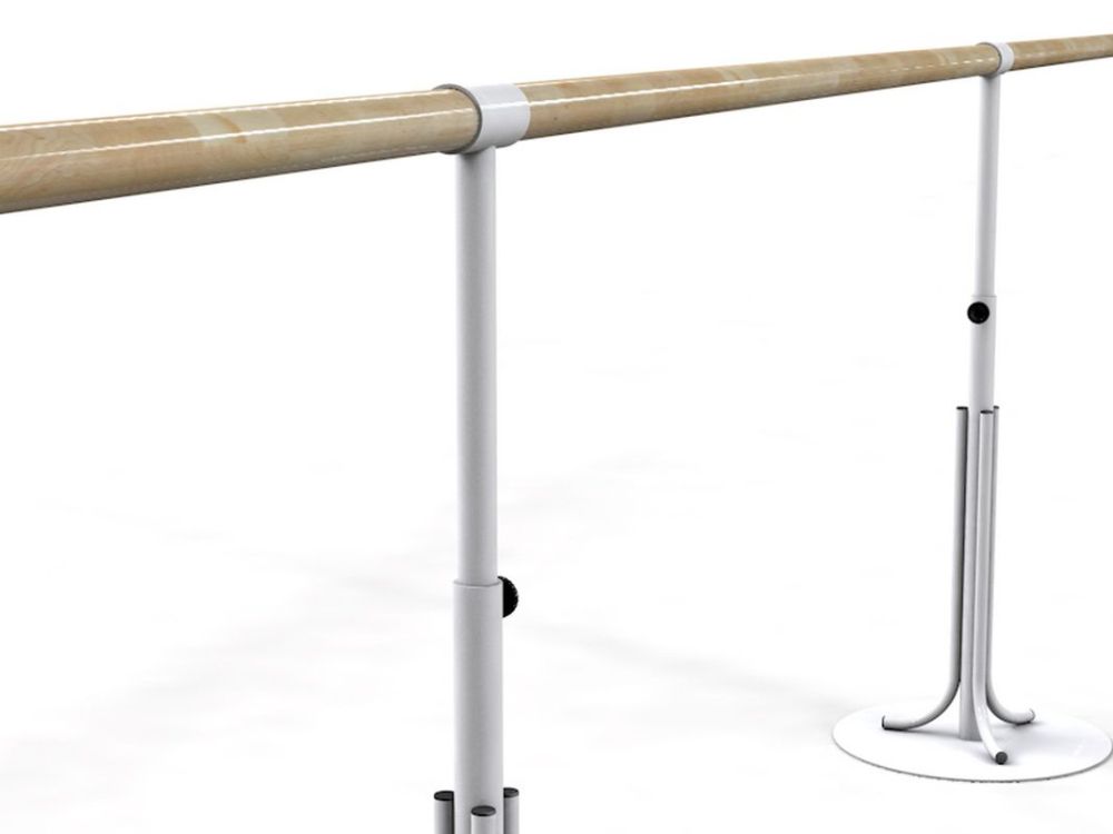 Однорядный мобильный станок с регулировкой высоты на круглом основании  Pioner A13738