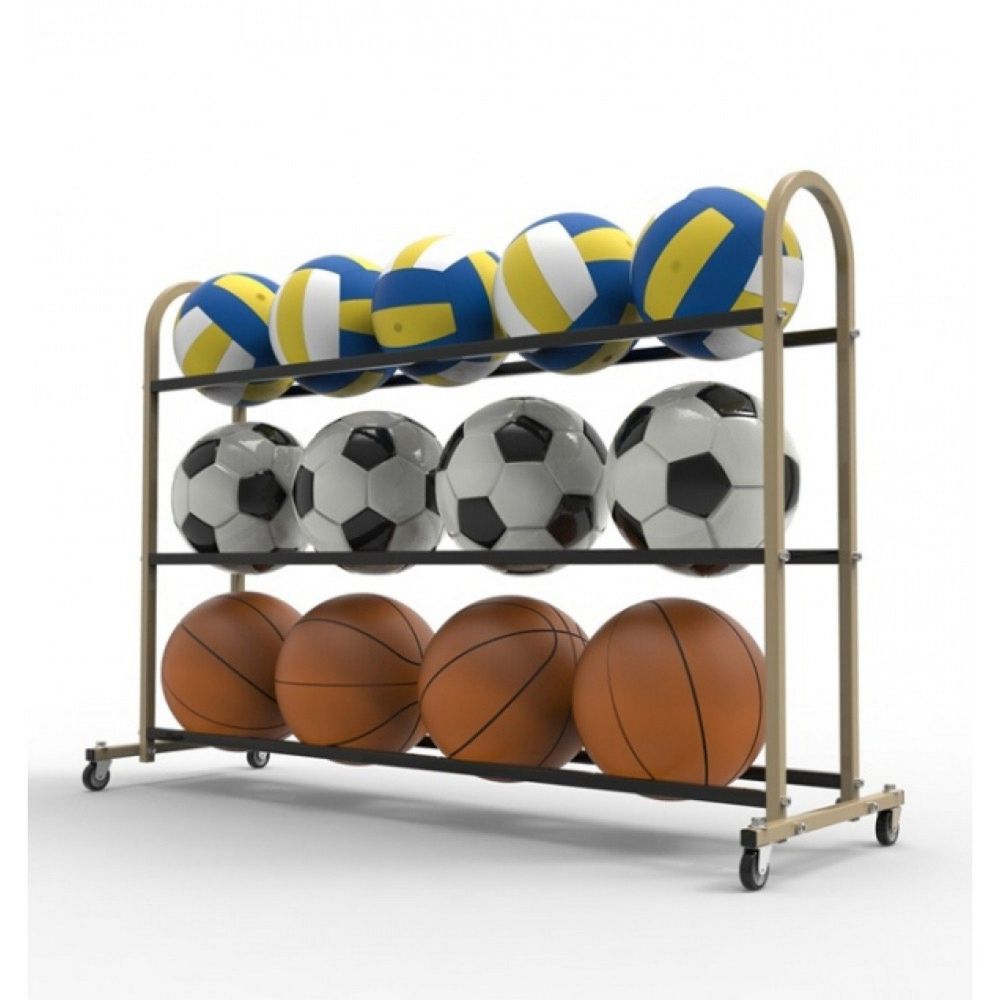 Тележка для мячей, передвижная 90х125х40см  TM-13