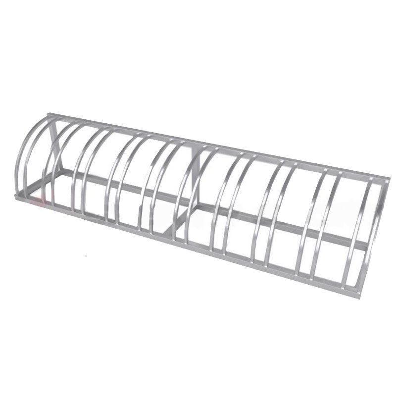 Велопарковка (из нерж. стали) на 10 веломест цельносварная Pioner A10124