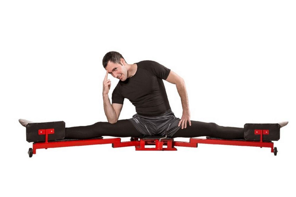 Тренажер для растяжки поперечного шпагата  красный Pioner A12240