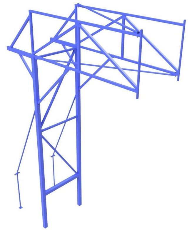 Стойка баскетбольная стационарная с выносом щита 2,5 метра  Pioner A13461