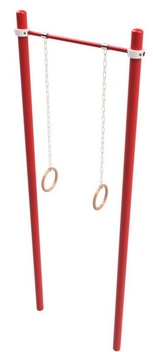 Турник с кольцами гимнастическими  Pioner A16400