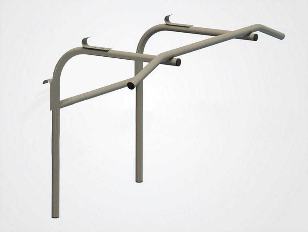 Турник-брусья навесной, зеленый Pioner A12185