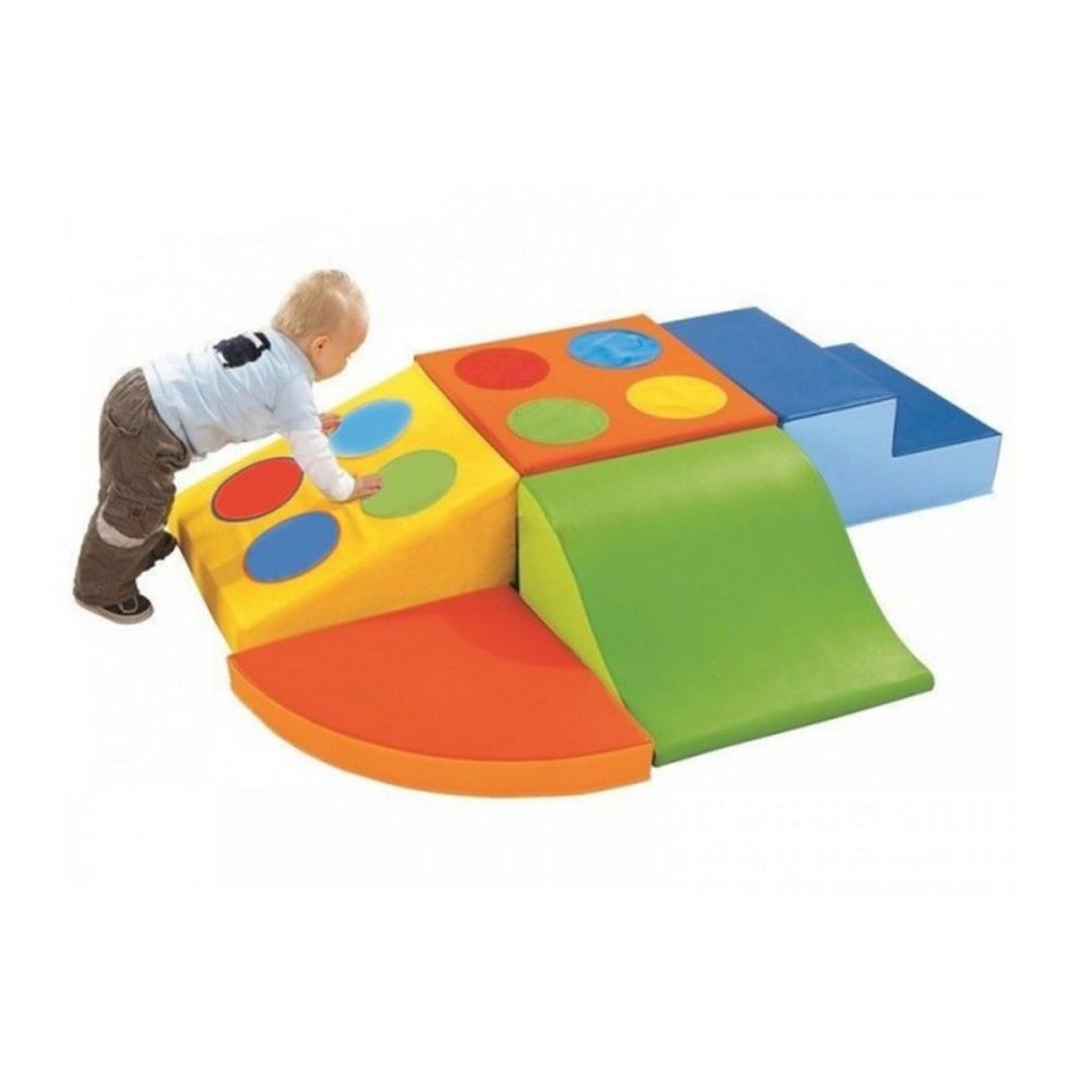 Мягкий модульный Спортивный комплекс Любознательный малыш (5 элементов)  Pioner A10330