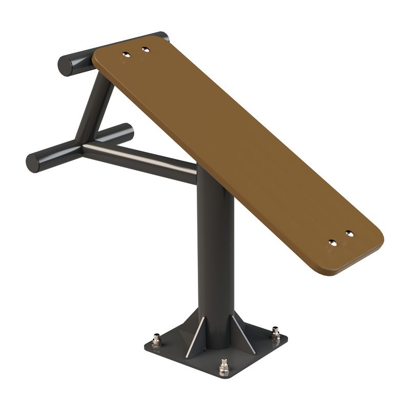 Уличный тренажер Скамья для пресса Pioner A17644