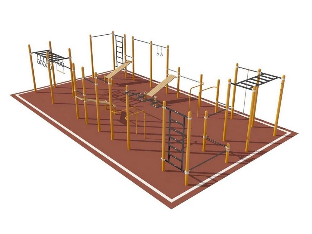 Спортивная площадка для воркаут  Pioner A16442