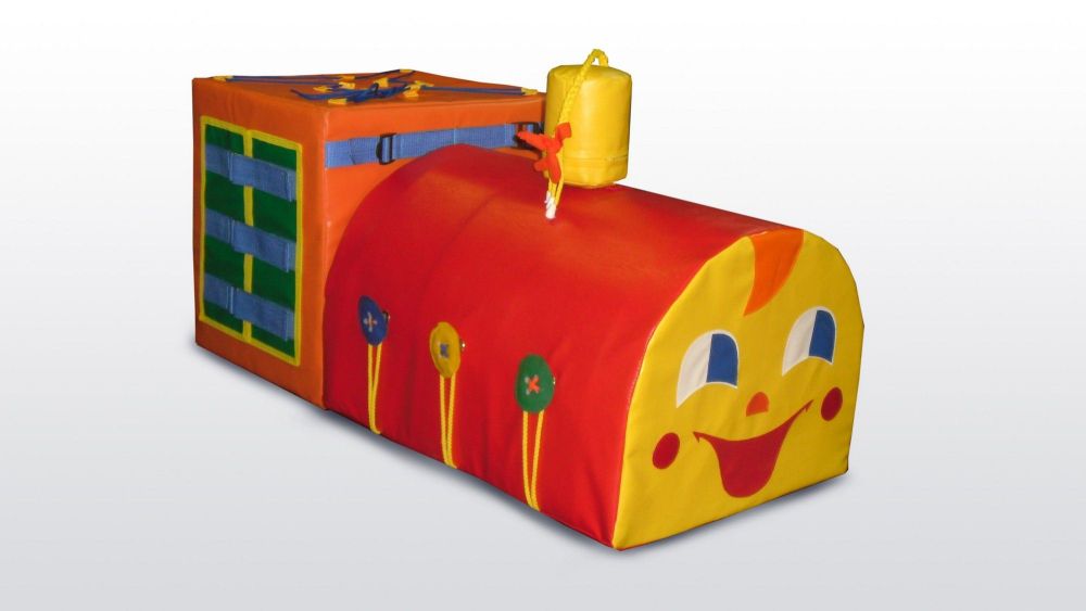 Набор мягких модулей - Паровозик-дидактический  Pioner A11306