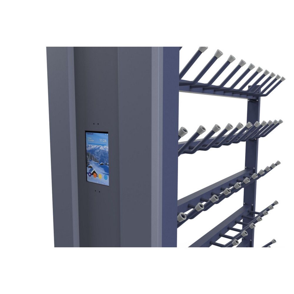 Сушильный стеллаж СЛ2 - Премиум для обуви, односторонний 199х166,5х67  SLP-25