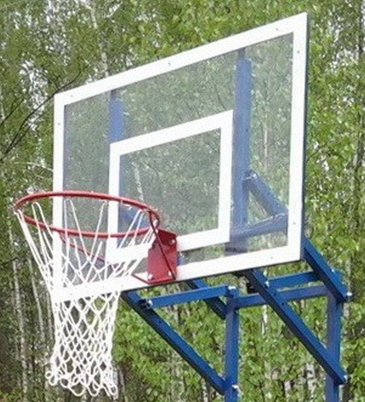 Стойка стритбольная складная с щитом из оргстекла 10 мм  Pioner A10046