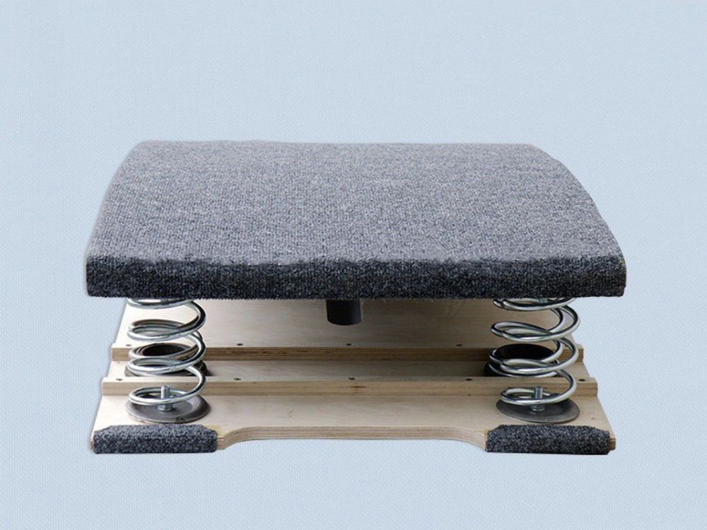 Мостик гимнастический со стеклопластиковой платформой  Pioner A14740