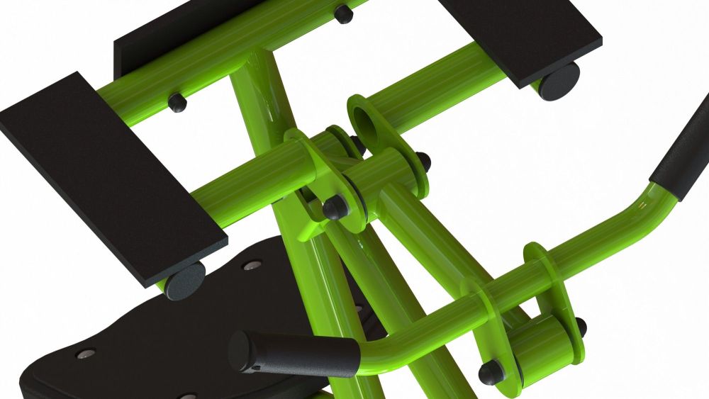 Уличный тренажер взрослый Бицепс для одного  Pioner A17407