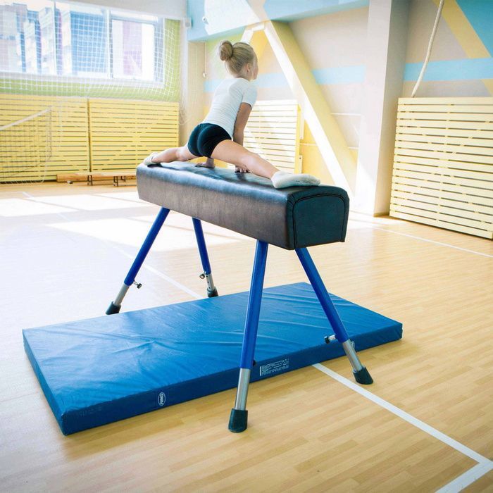 Конь гимнастический прыжковый (переменной высоты) Pioner A14664