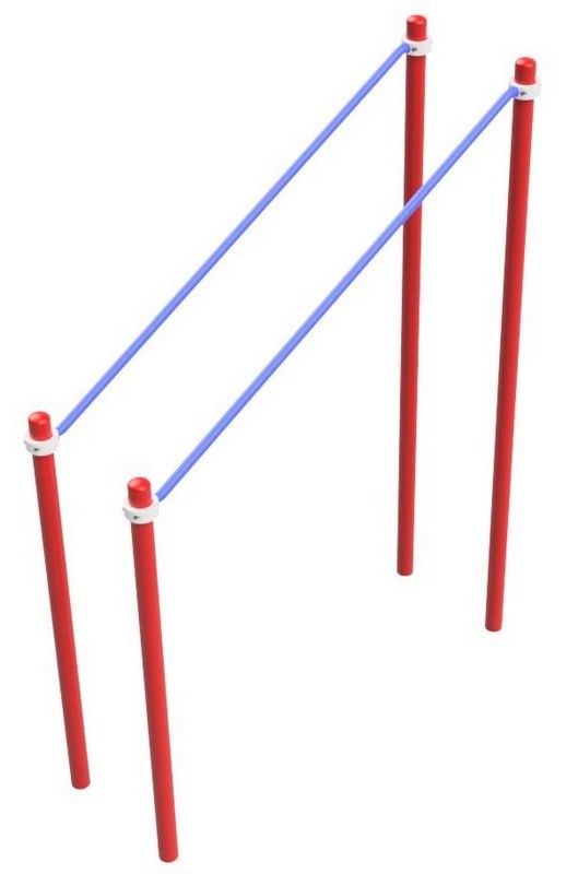 Брусья параллельные с подъемом для людей с ограниченными возможностями  Pioner A11766