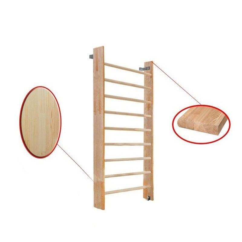 Стенка шведская 2000х1000 боковина 140 мм (щит.сосна) Pioner A15857