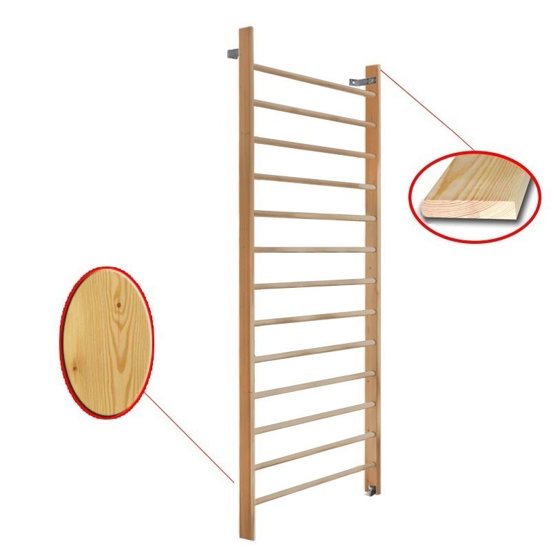 Стенка шведская 280х100см массив.сосна  Pioner A15832