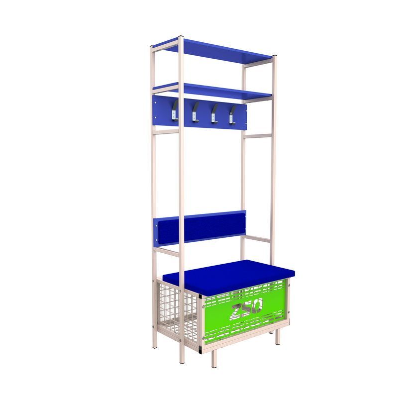 Индивидуальное место хоккеиста (односекционное) Pioner A17711