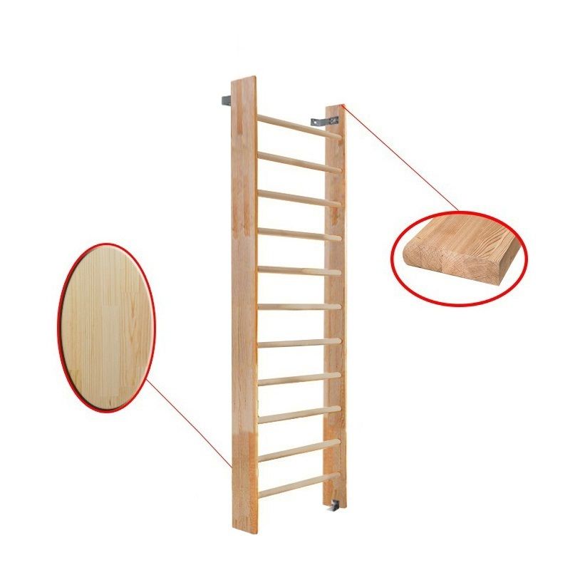 Стенка шведская 2400х800 боковина 140 мм (щит.сосна)  Pioner A15887