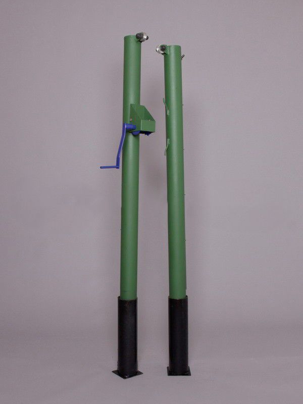 Стойки для большого тенниса, массовые со стаканами и крышками  Pioner A14795