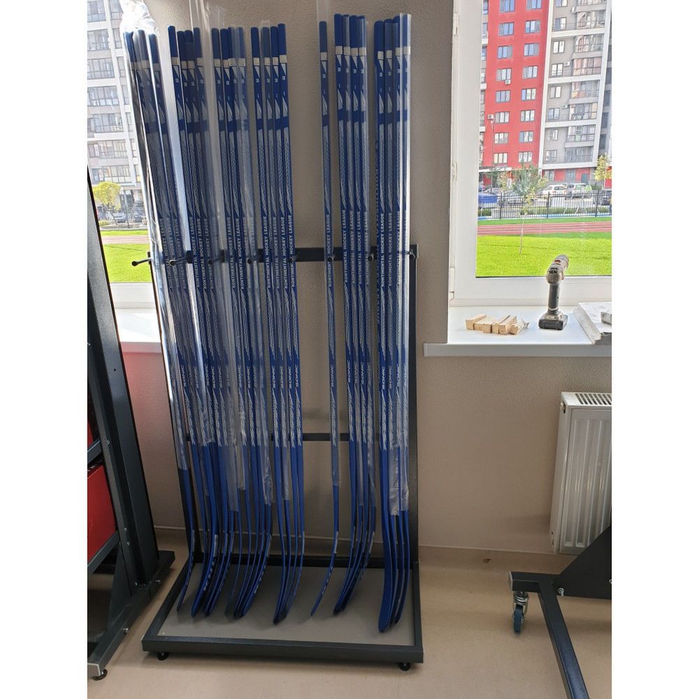 Стойка Эконом для клюшек, односторонняя 110х124,5х40см  KLE-40