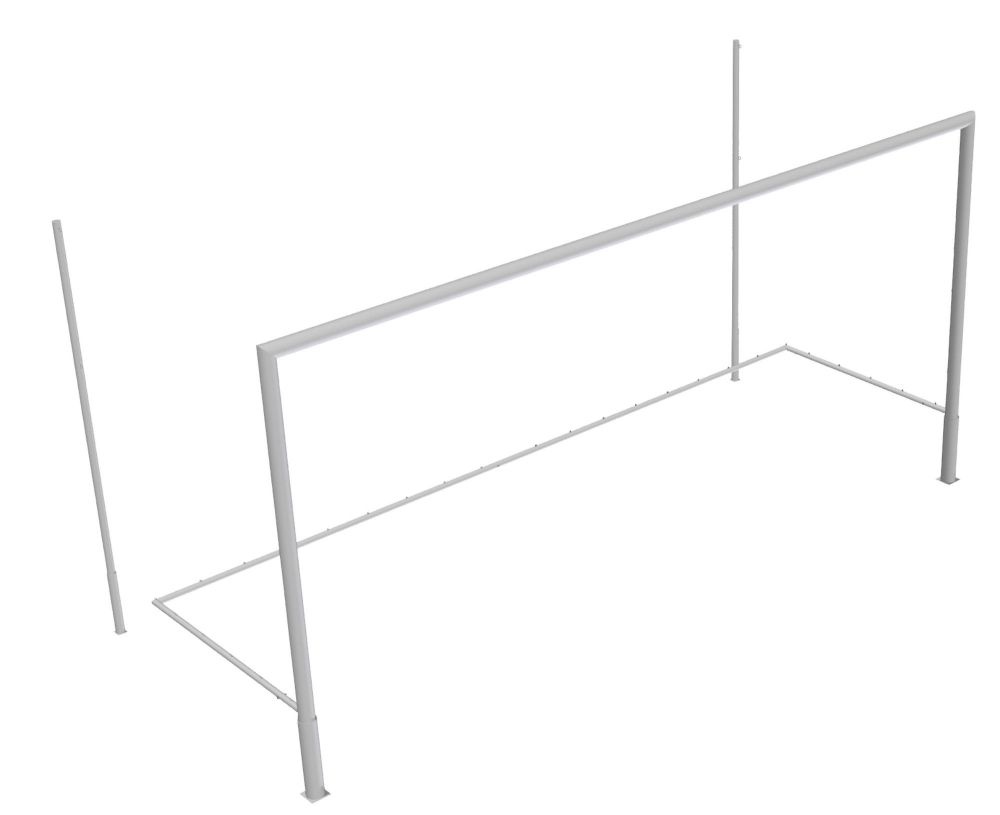 Ворота футбольные 735х244см (пара) Pioner A15433