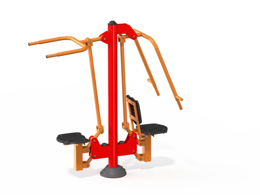 Тренажер уличный детский Подтягивание + Жим Pioner A17003