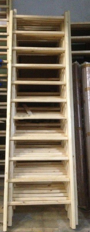 Стенка гимнастическая 2,8х0,8 м, береза/сосна  Pioner A17771