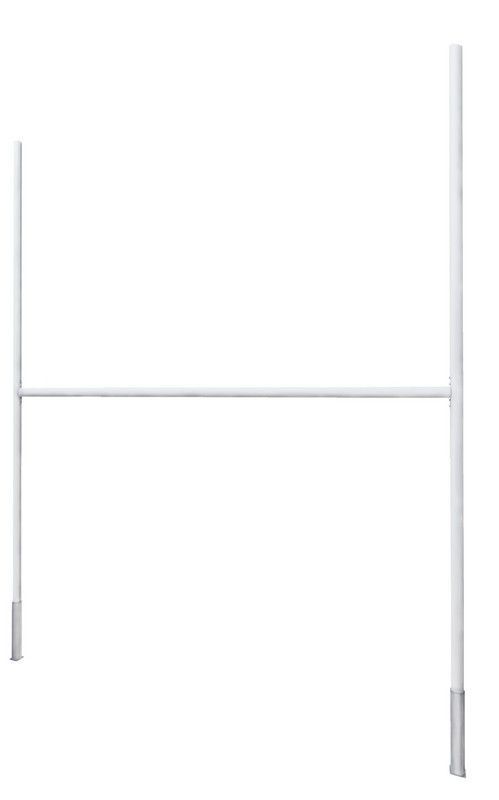 Ворота для регби 565х300х650 алюминиевые, стационарные Pioner A14468