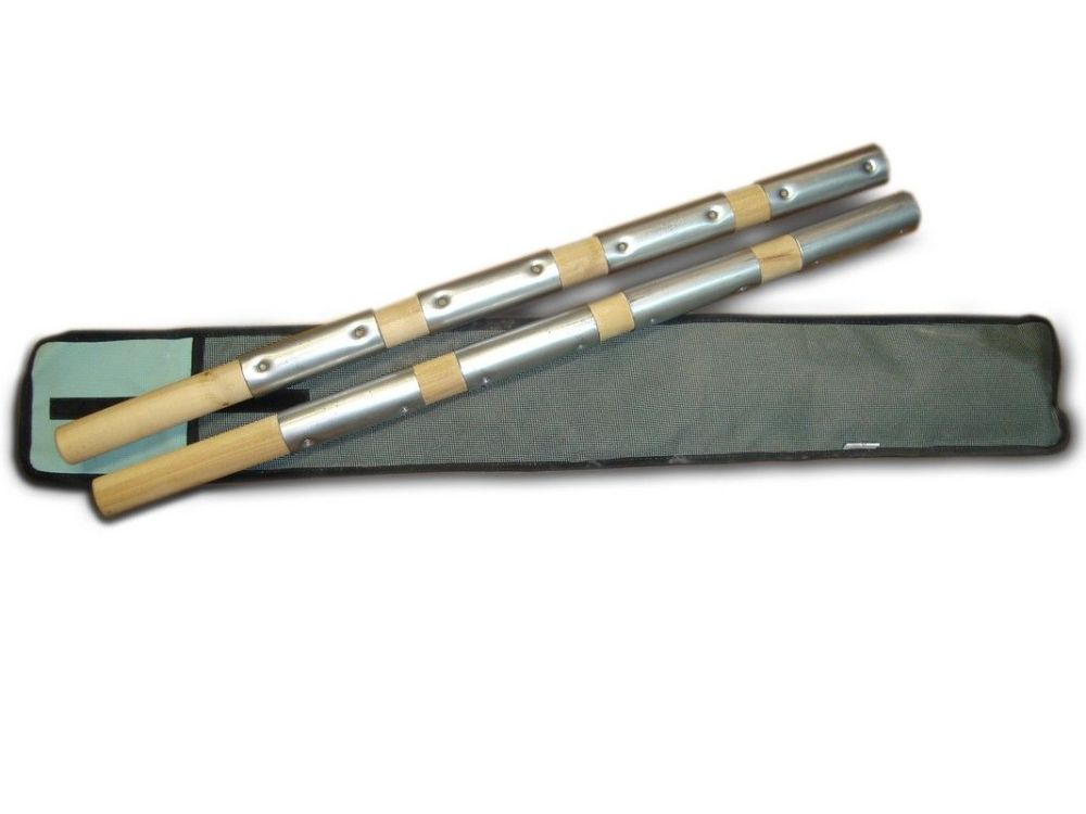 Городошные биты профессиональные L80 см, в чехле,  Pioner A10033