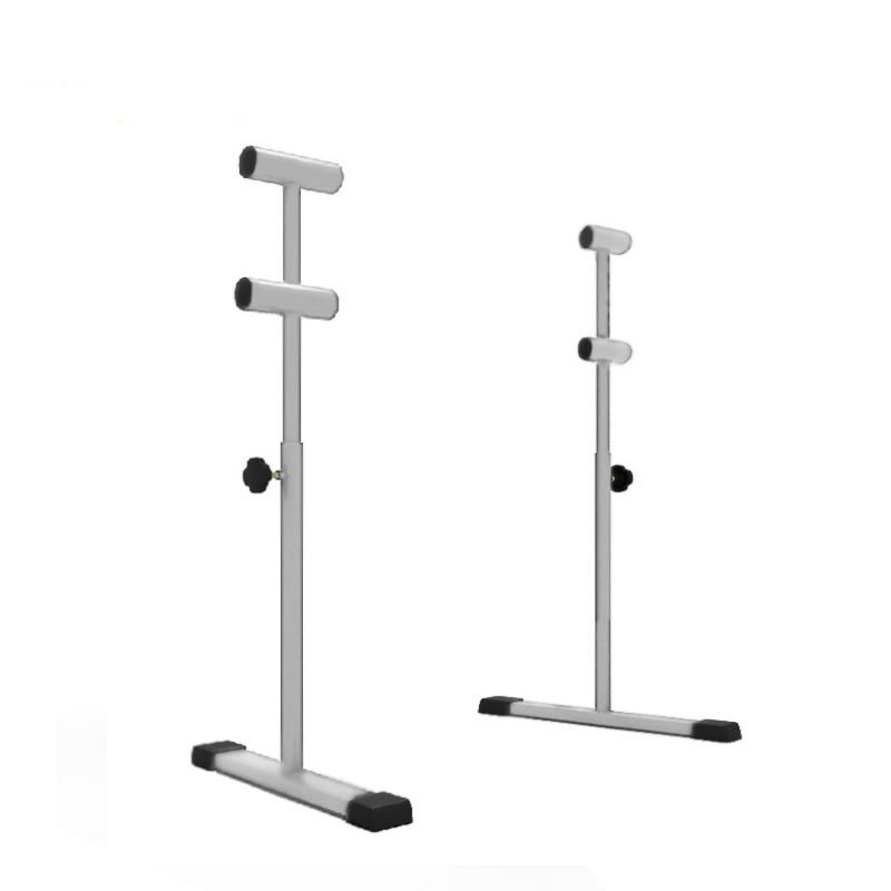 Хореографические кронштейны для двухрядного регулируемого мобильного станка (белый)  Pioner A12825