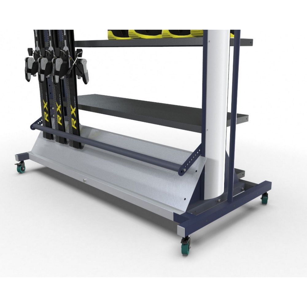 Передвижная тележка для салона проката 226,5х165х67см  TEL-1