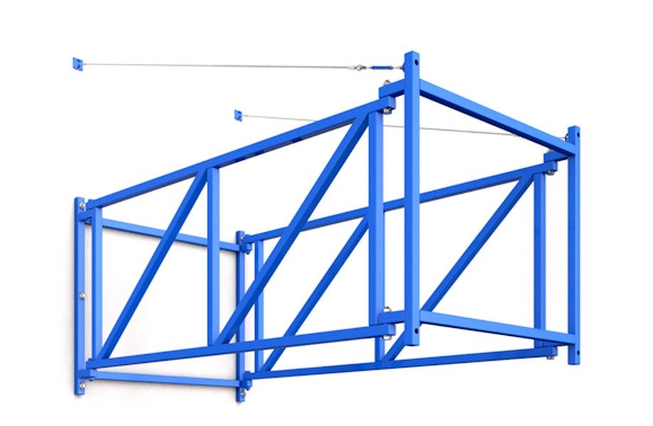 Ферма складная настенная под игровой щит  Вынос 200см Pioner A13306