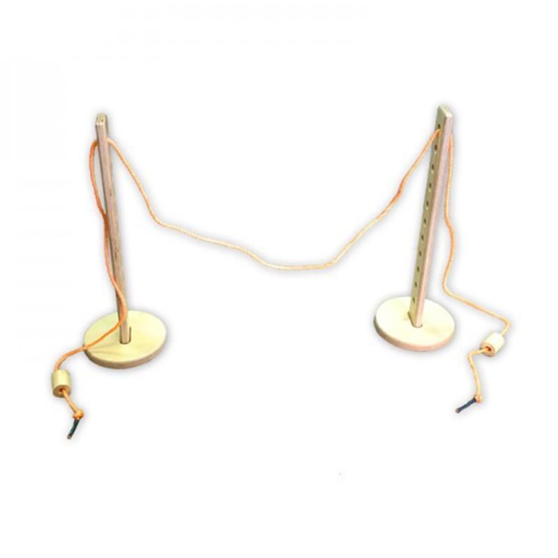 Стойки для прыжков в высоту из фанеры со шнуром 1300 мм  Pioner A12873