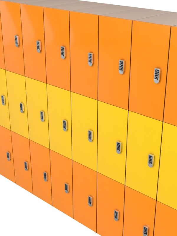 Шкаф для раздевалки ЛДСП  Pioner A16268