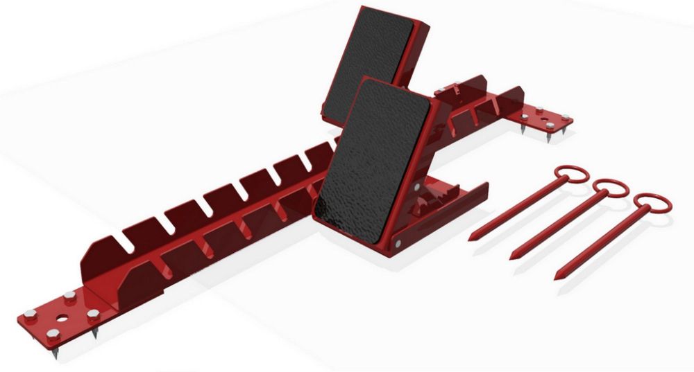 Стартовые колодки с шипами  Pioner A15133