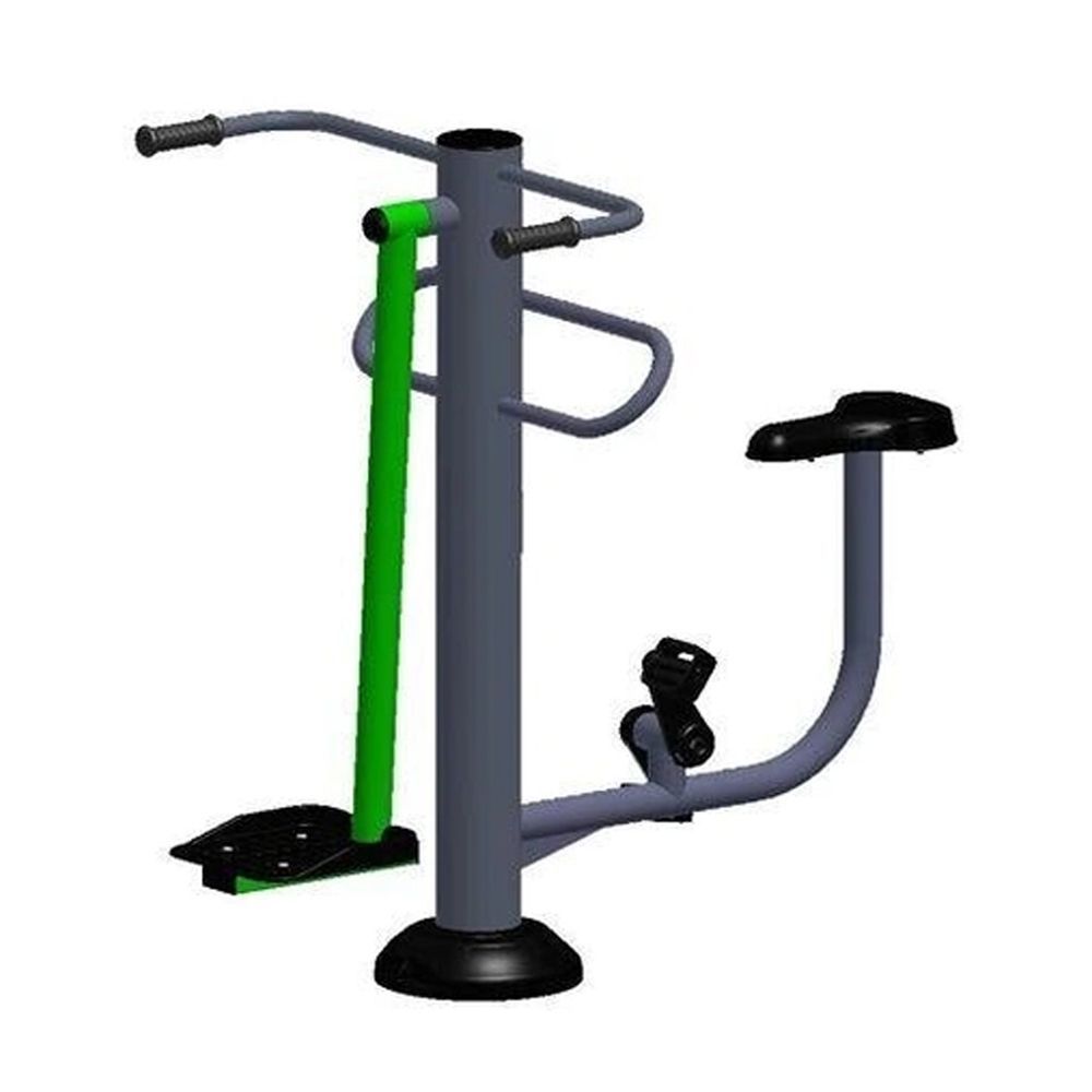 Уличный тренажер взрослый Вело+Маятник для двоих Pioner A17383