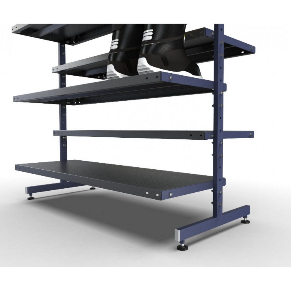 Стеллаж Стандарт для ботинок, двухсторонний 205х125х67см  SBS-44/75