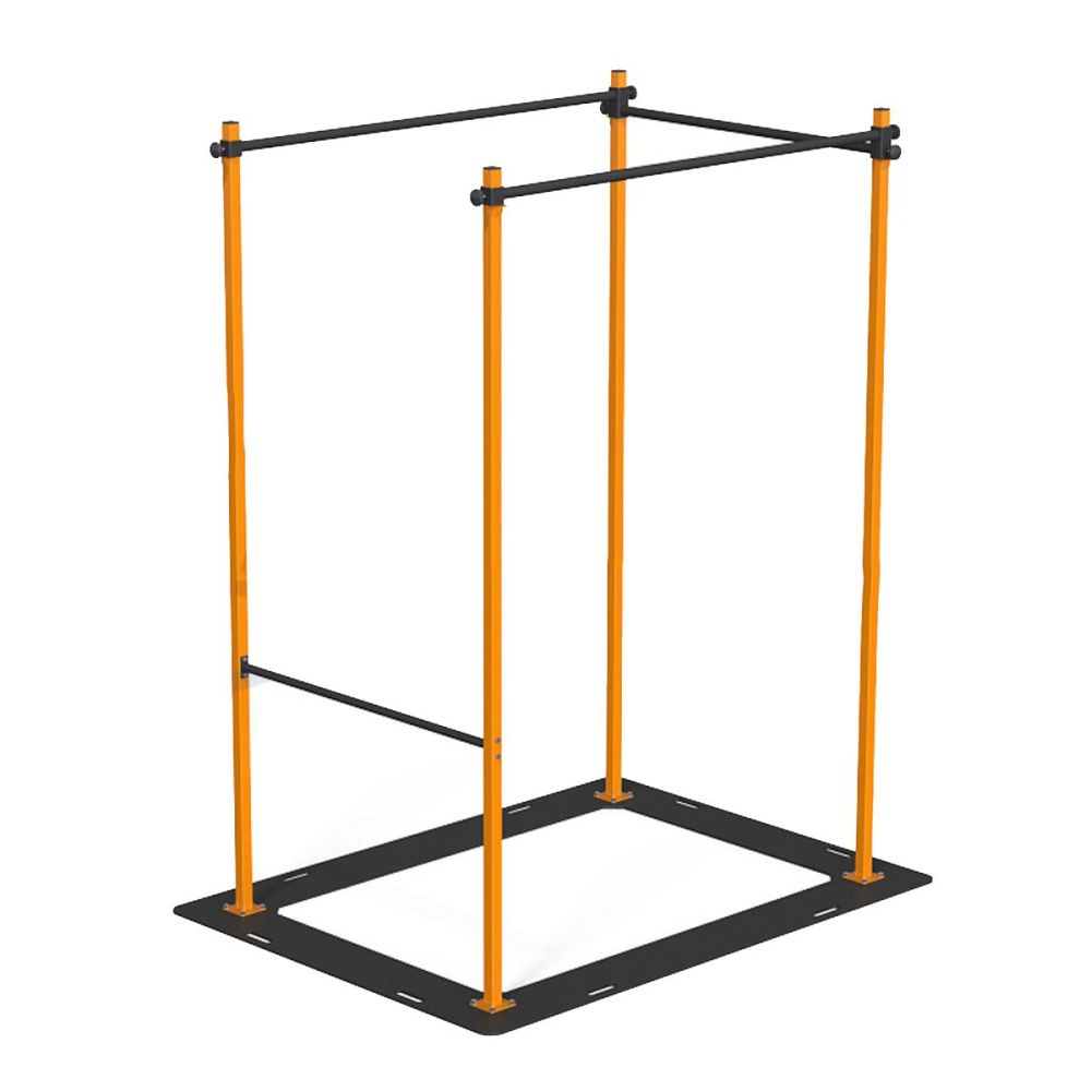 Перекладина четверная для подтягивания из виса (мобильная)  Pioner A14357