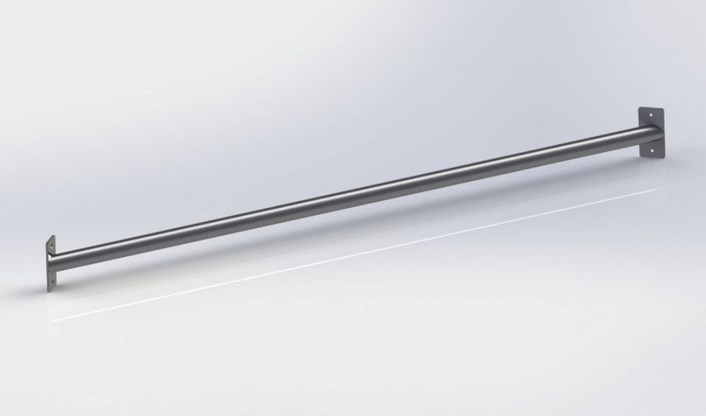 Турник настенный угловой 1 м.  Pioner A16487