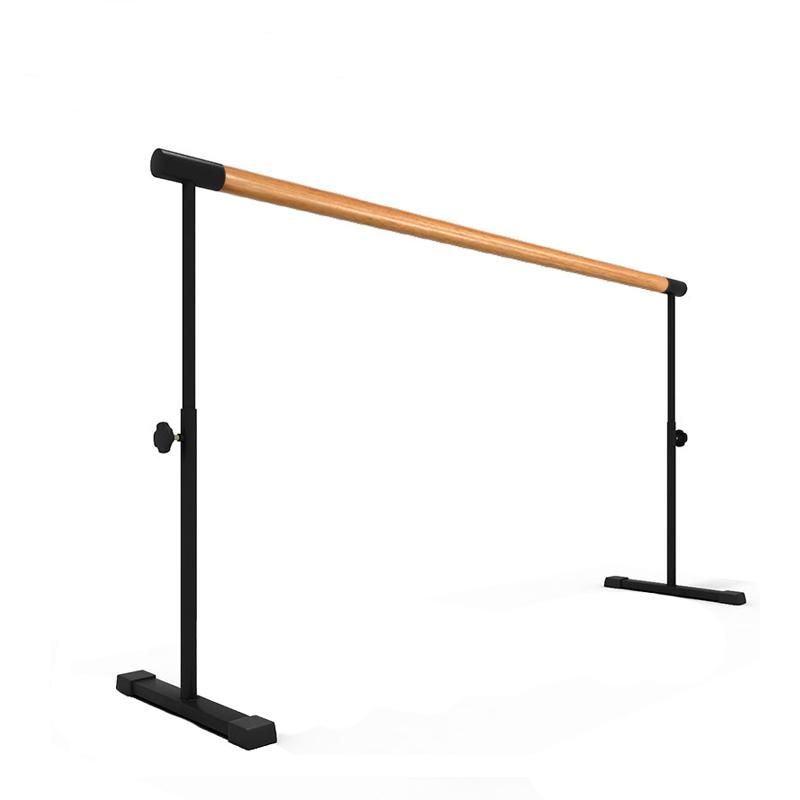 Мобильный хореографический станок однорядный регулируемый по высоте поручень из бука 150 см  Pioner A12852