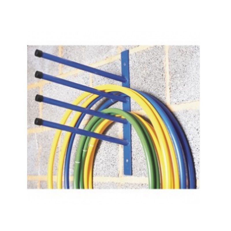 Стеллаж для обручей настенный, 4 держателя, длина 50 см  Pioner A12115