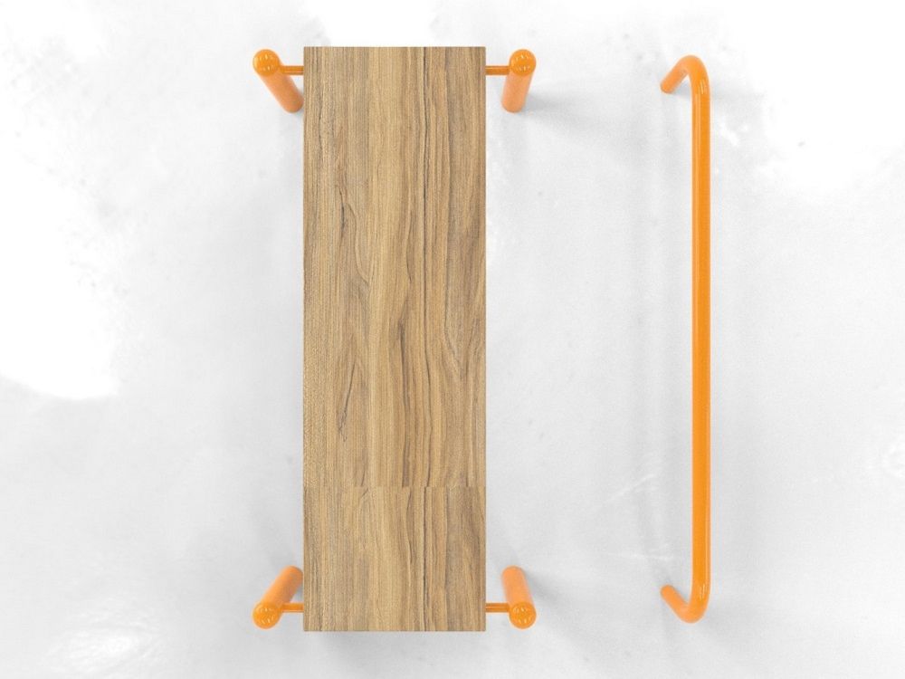 Лавочка Воркаут для пресса с упором для ног Pioner A17381