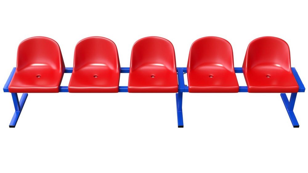 Трибуна однорядная на 5 мест  Pioner A13588