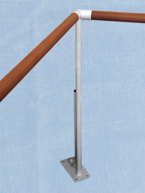 Кронштейн для хореографического станка напольный однорядный, угловой  Pioner A14779