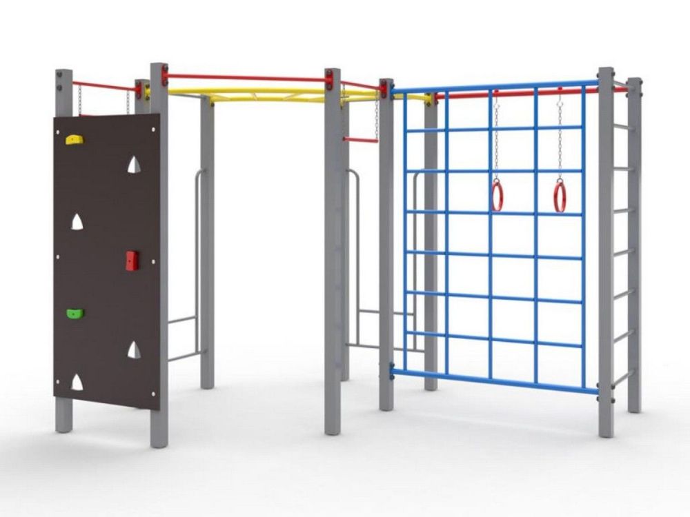 Уличный спортивный комплекс Угловой  Pioner A10984